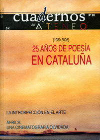 25 años de poesía en Cataluña (1980-2005)